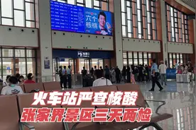 从凤凰古城去张家界，进火车站需要核酸，张家界景区必须三天两检视频封面