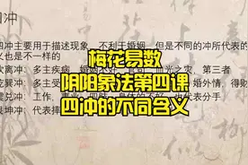 梅花易数阴阳象法第四课——八卦四冲的不同含义视频封面