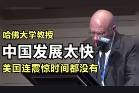 老外眼中的中国，哈佛教授：中国发展太快，美国连震惊时间都没有视频封面