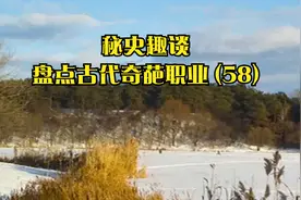 秘史趣谈盘点古代奇葩职业 (58)视频封面