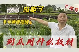 做衣柜用颗粒板还是生态板？很多人都选错了，吃后悔药都来不及。视频封面