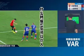 成都申花点球争议 #足球 #中超联赛战例 #足球规则普及 #VAR专题视频封面