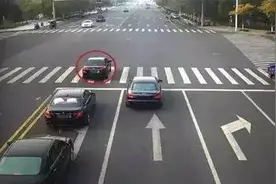 黄灯最后一秒过线，继续开过去算闯红灯吗？交警：最后再解释一遍视频封面