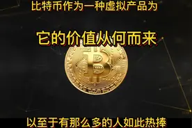 比特币作为虚拟产品，它的价值从何而来，以至于让人追捧。视频封面