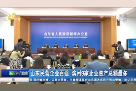 滨州GDP增速连续4季度保持在全省前6位，9家企业入选山东民企百强视频封面