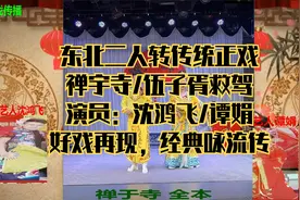 东北二人转正戏-禅宇寺/伍子胥救驾-全本 演员：谭娟沈鸿飞视频封面