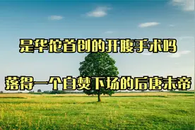 是华佗首创的开腹手术吗_落得一个自焚下场的后唐末帝视频封面