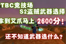 TBC盗贼S2武器讲解：拿艾爪马上2600分，你还不知道武器用什么？视频封面