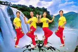 广场舞《爱爱爱》全网首秀就爆火，弹跳64步步舞洒脱动