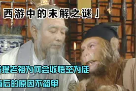 菩提老祖为何会收孙悟空为徒？背后的原因不简单！你看懂了吗？视频封面