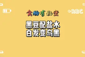 黑豆配盐水白发变乌黑！视频封面