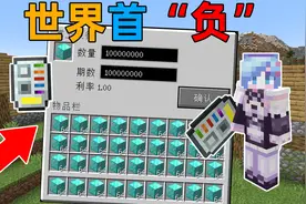 MC当你可以提前借任何物品！还不上钱就会获得各种负面效果？