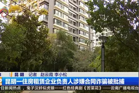 昆明一住房租赁企业负责人涉嫌合同诈骗被批捕视频封面