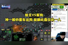 星际争霸 教主vs家狗 神一般的雷车运用,能翻此盘仅此一人视频封面