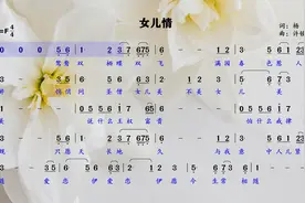 超经典金曲《女儿情》歌词领唱练习，每天跟唱十遍，节奏音准不乱视频封面