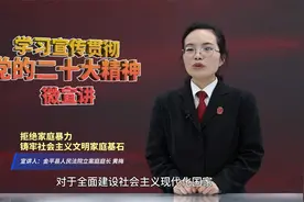 微宣讲：拒绝家庭暴力 铸牢社会主义文明家庭基石视频封面
