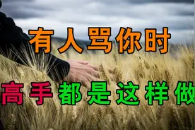 面对别人的恶语攻击，别着急骂回去，真正的高手，都是这样做的视频封面