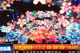 四川春节接待游客4300万人次，成都入围春节旅游十大热点城市视频封面