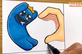【创意绘画】要想开心比个心-彩虹朋友视频封面
