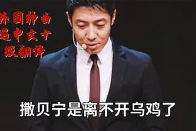 外国神曲遇中文十级翻译，撒贝宁离不开乌鸡，魔性翻译绕口令歌曲视频封面