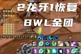 魔兽怀旧：末尾BWL金团，出2个龙牙1个恢复，看各位老板出价厮杀视频封面