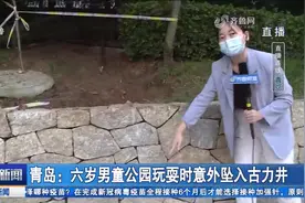 痛心！青岛六岁男童玩耍时意外坠入古力井，被找到时已无生命体征视频封面