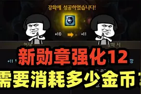 DNF新版勋章拉满强化12需要花费多少金币？游戏酱：一顿烤鱼钱？视频封面