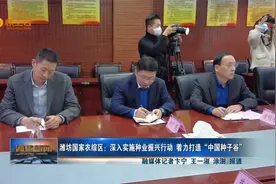 潍坊国家农综区：深入实施种业振兴行动 着力打造“中国种子谷”视频封面