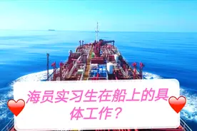 海员实习生在船上具体干哪些工作？为啥干二厨的活只拿实习生工资视频封面