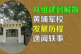 从组建到解散，一口气看完黄埔军校发展历程，黄埔军校逸闻轶事视频封面