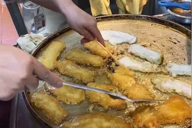 河北保定的油炸腊肉，大肥肉炸出来的又脆又香，真好吃视频封面