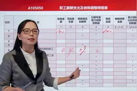 职工教育经费纳税调整表咋填？视频封面