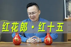 郎酒红花郎十五15测评，对比红花郎十10视频封面