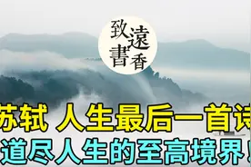 苏东坡人生最后一首诗，道尽人生的至高境界，读来感慨万千！视频封面