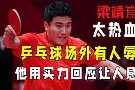 世乒赛观众连续两日侮辱梁靖崑，刘国梁主席不能放过他，严惩不贷视频封面