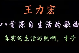细品歌词，王力宏八首源自生活的歌曲，经历多了创作灵感就来了视频封面