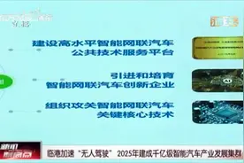 临港加速“无人驾驶” 2025年建成千亿级智能汽车产业发展集群视频封面