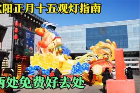 沈阳正月十五观灯指南，推荐两处免费好去处，提前探店。视频封面