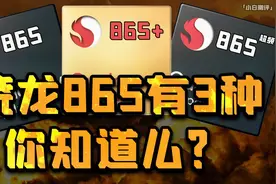 「小白测评」骁龙865+到底快多少？3种865处理器实测视频封面