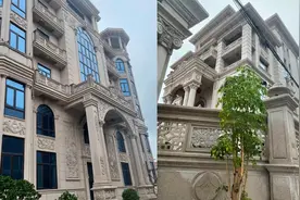 女子第一次去农村男友家，看到房子后傻眼了：在家里建了个城堡？视频封面