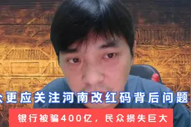 河南改红码事件背后的，6家村镇银行被骗贷400亿元，问题更应关注视频封面