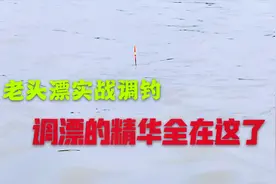 醒目加粗尾这样调漂，信号不比细尾差，长竿钓鱼不费力视频封面