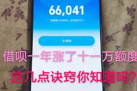 老沈：借呗一年涨了十一万额度，知道这几点原因！你也可以视频封面