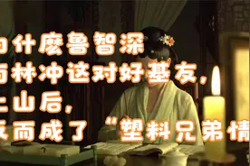 为什麽鲁智深与林冲这对好基友，上山后，反而成了“塑料兄弟情”视频封面