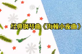 经典钢琴曲《海顿小夜曲》 万叶飞花，敌不过你明眸刹那。视频封面