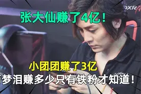张大仙赚了4亿！小团团赚了3亿，而梦泪赚多少只有铁粉才知道！视频封面