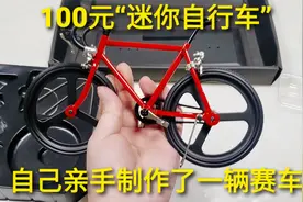 100元亲手制作了一辆“迷你自行车”，小时候的梦想，今天满足下视频封面