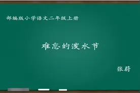 [名师优课]难忘的泼水节　优质课　教学实录（课件.教案）视频封面