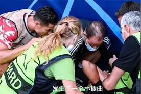 C罗的脚力有多大，射门击中女安保倒地不起视频封面