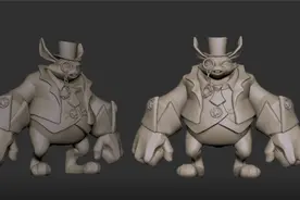 用zbrush雕刻一个兔子先生手办模型（一）视频封面
